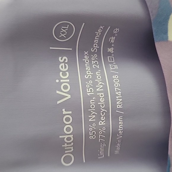 NWT Outdoor Voices - The Excersize Dress in Retro Haze.  XXL - Picture 7 of 10